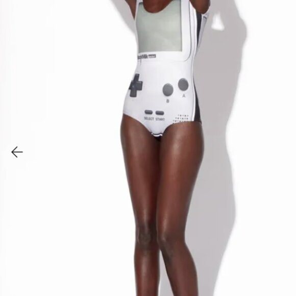 Blackmilk GameBoy Gamer Swimsuit/Bodysuit - Picture 1 of 5